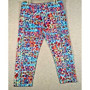 CVG Constantly Varied Gear Leggings Women's XXL Colored Side Pocket Workout Yoga